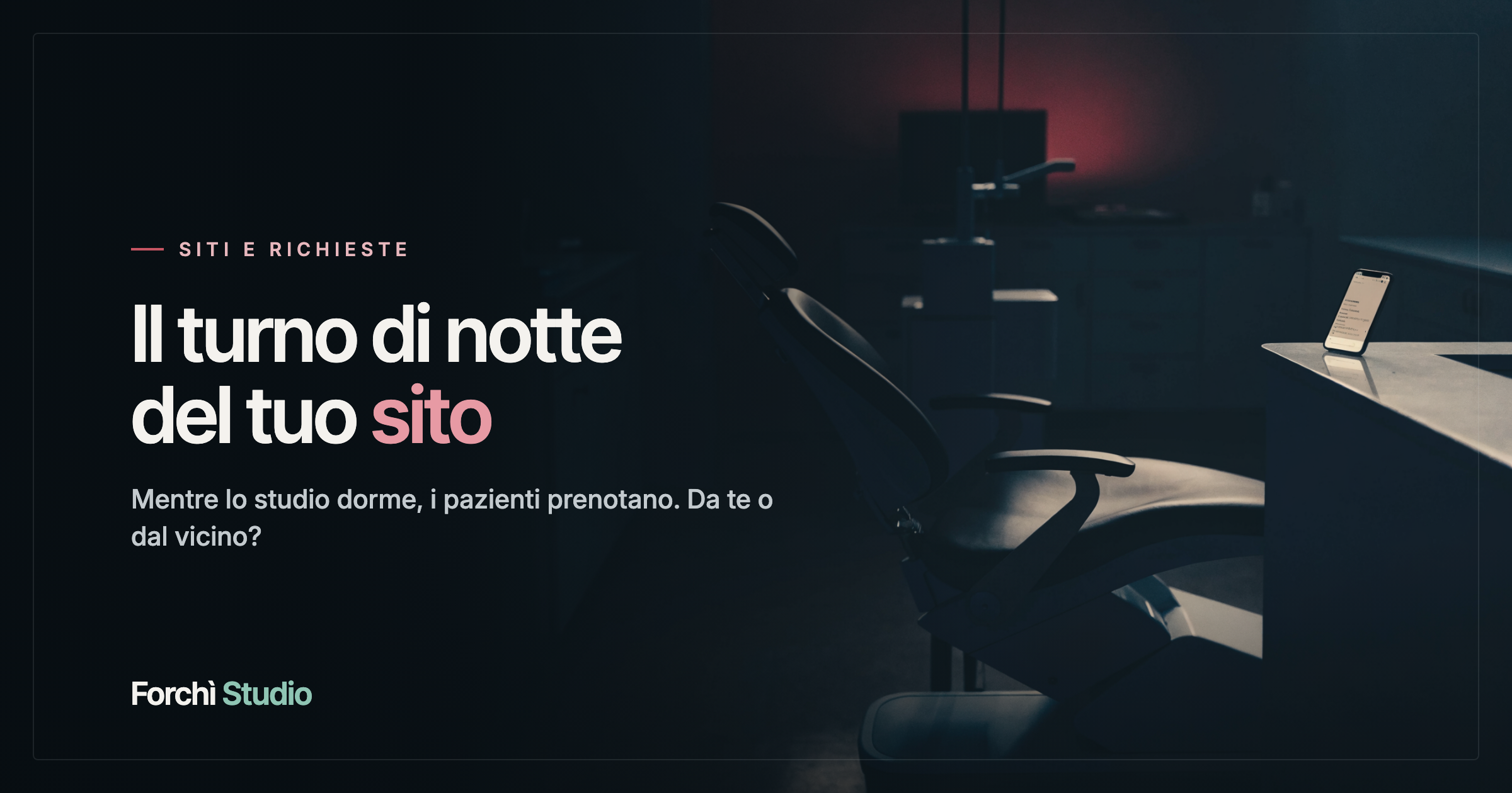 Il 40% dei pazienti prenota a studio chiuso. Da te o dal concorrente?